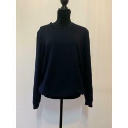Zwarte wollen vintage Hugo Boss trui