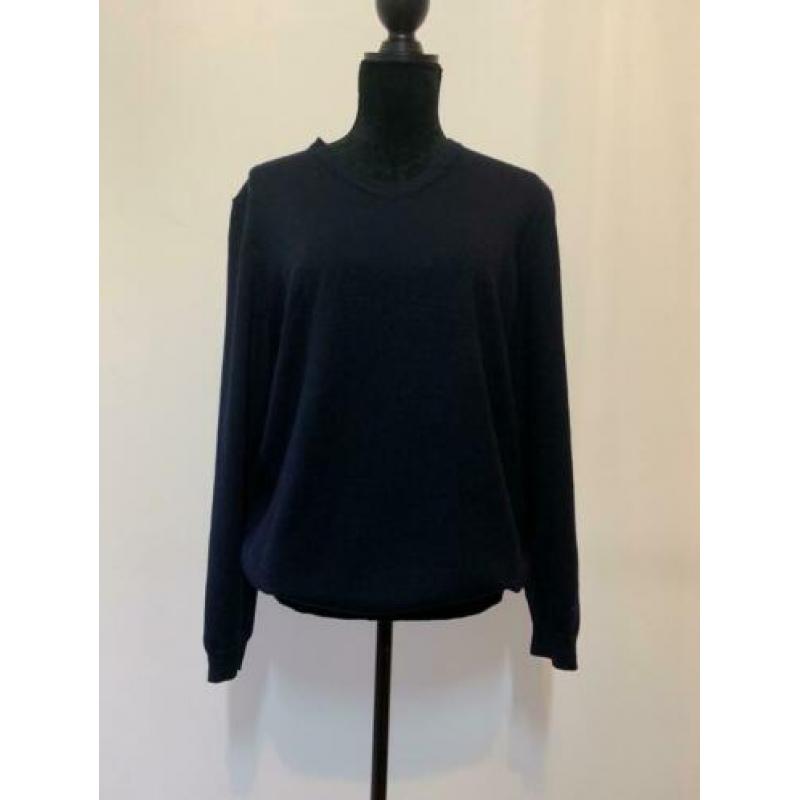 Zwarte wollen vintage Hugo Boss trui