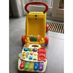 Vtech babywalker met afneembaar paneel