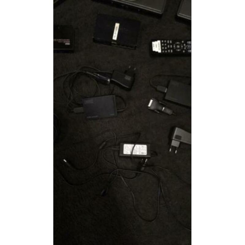 Partij camera’s en benodigdheden
