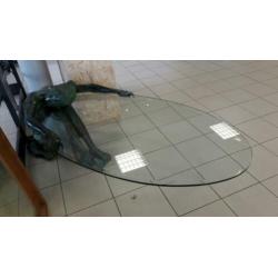 Uniek salontafel bronzen beeld van naakte vrouw