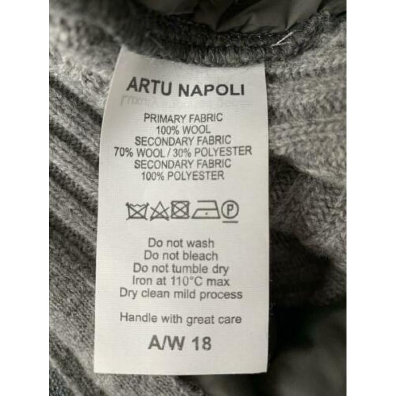 Artu Napoli cardigan zip maat M