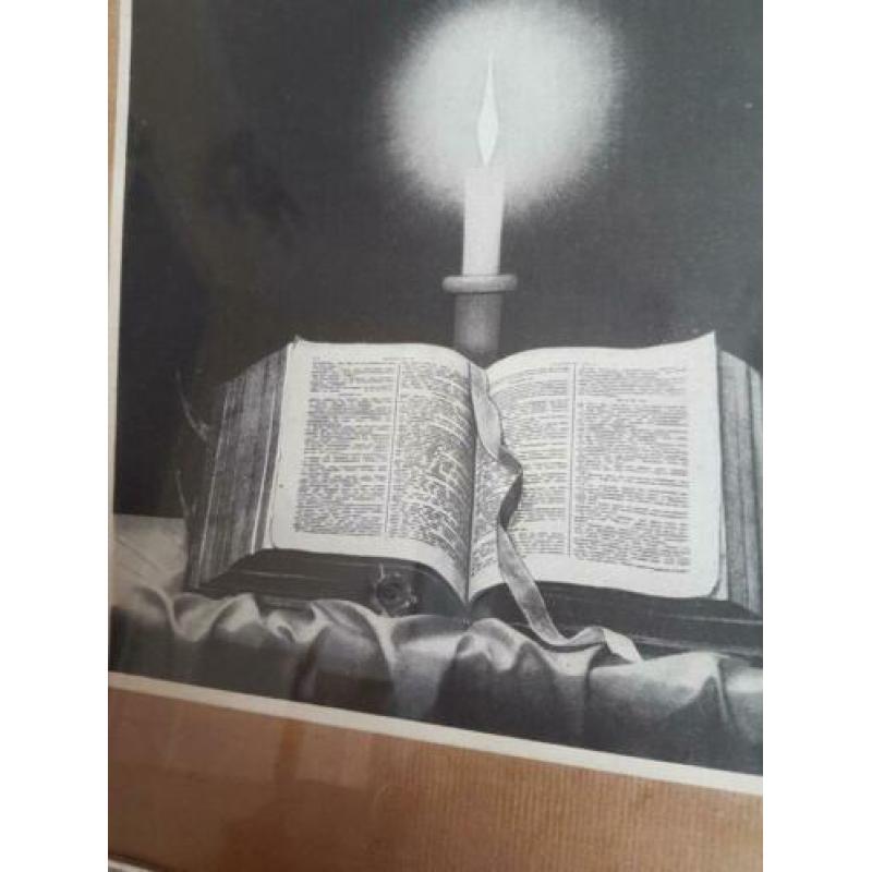 PASEN, Brocante Bijbel Prent