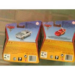 2 nieuwe Disney PIXAR Cars. Finn McMissle / Lighning McQueen