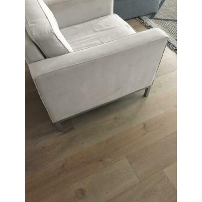 *gratis* ophalen twee witte/beige fauteuils