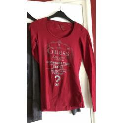 3 Guess shirts samen €8