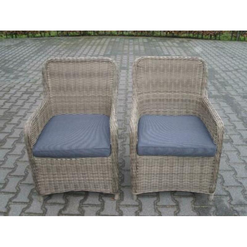 Wicker tuinstoelen , tuinset