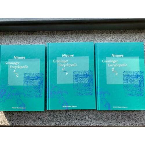Nieuwe Groninger encyclopedie (3 delen)