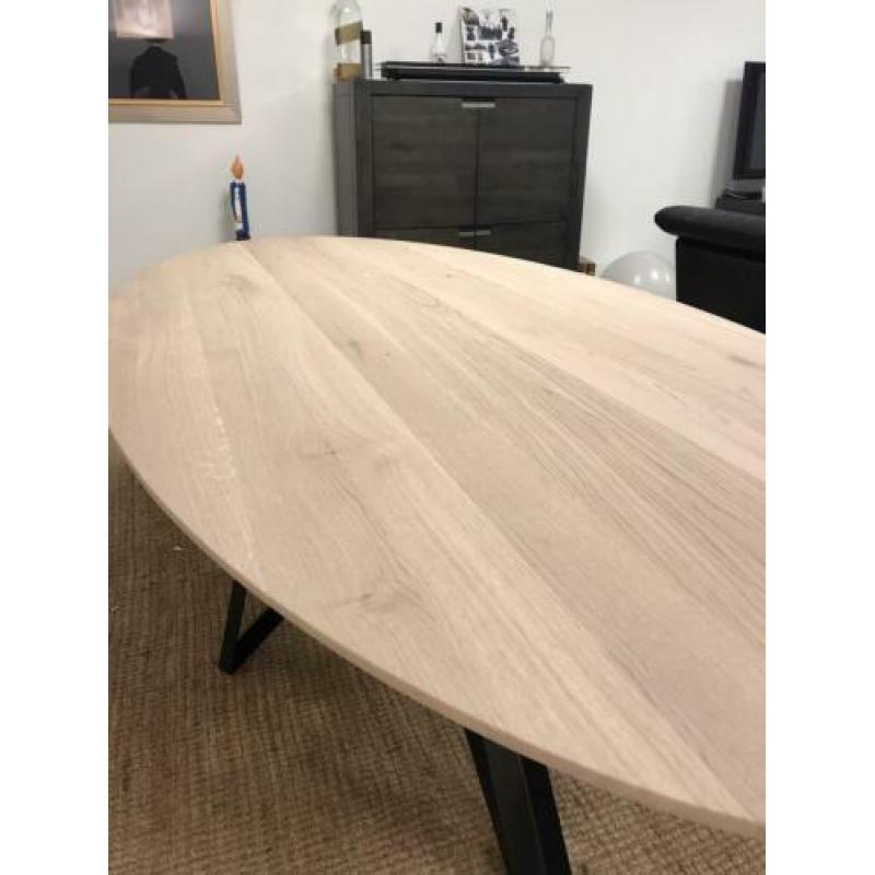 Ovaal Tafelblad 260x120
