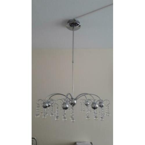 Hanglamp kroonluchter schadeloos met echt kristal