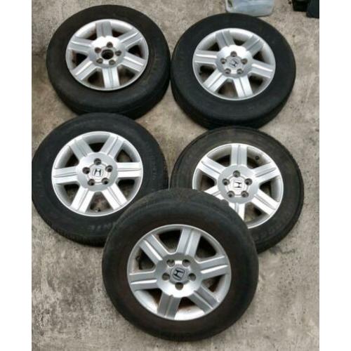 Honda CR-V Velgen 5x114 16 inch 5 stuks