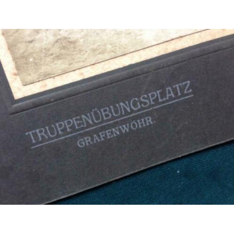 Foto Duitse militairen Erholungsheim in Grafenwöhr. (1920)