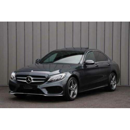 Mercedes-Benz C-Klasse 200 AMG Aut7 184PK Lucht-vering Head-