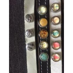 Partij,Armbanden 16 St. ,Hangertje 13 St. en 230 knoppen