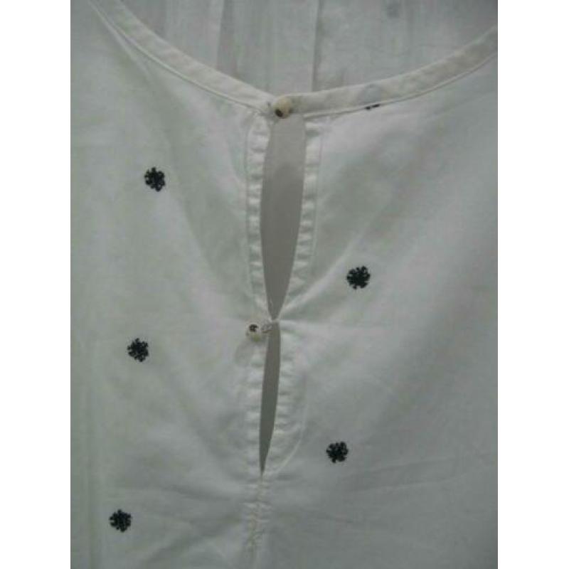 Maison Scotch tuniek/bloes. Maat 4=4244 Wit