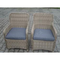 Wicker tuinstoelen , tuinset
