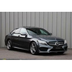 Mercedes-Benz C-Klasse 200 AMG Aut7 184PK Lucht-vering Head-