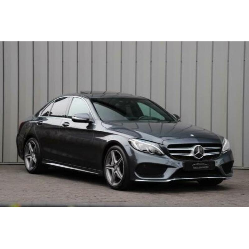 Mercedes-Benz C-Klasse 200 AMG Aut7 184PK Lucht-vering Head-
