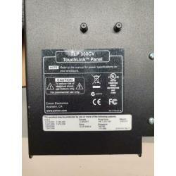 Extron TLP350CV met 3,5" touchpanel en TPLT1 Control Process