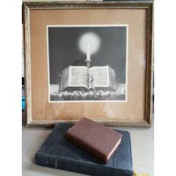 PASEN, Brocante Bijbel Prent