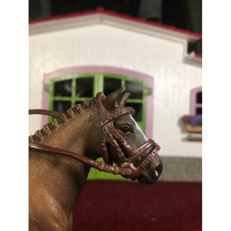 Schleich springruiter + paard