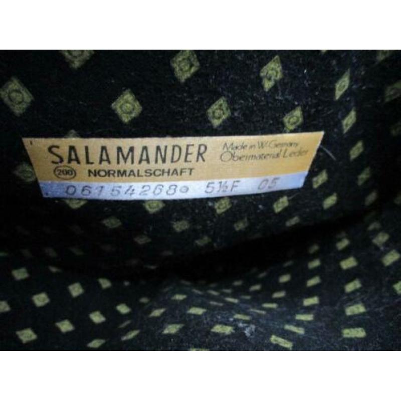 mj/ SALAMANDER laarzen leder maat 38.5 /F breedte maat