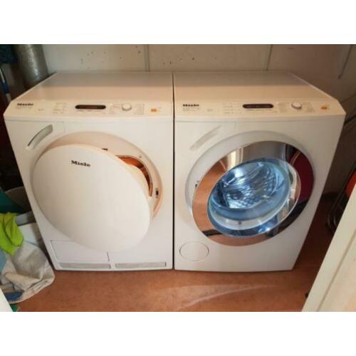 Wasmachine en condensdroger Miele (ook afzonderlijk)