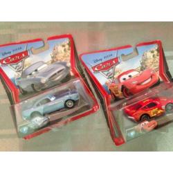 2 nieuwe Disney PIXAR Cars. Finn McMissle / Lighning McQueen