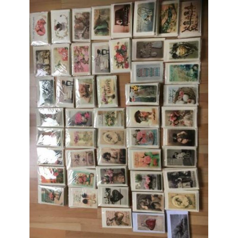 Nostalgische GEURkaarten met en zonder tekst 130 stuks