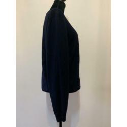 Zwarte wollen vintage Hugo Boss trui