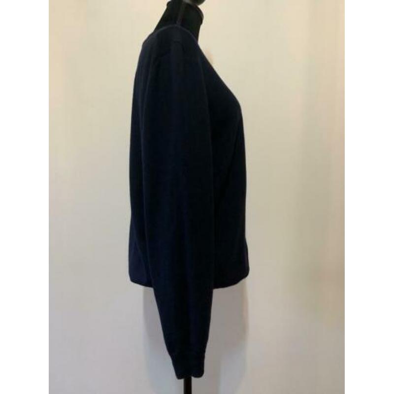 Zwarte wollen vintage Hugo Boss trui