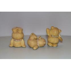Forever Friends beeldjes met strik cadeautip