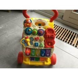 Vtech babywalker met afneembaar paneel