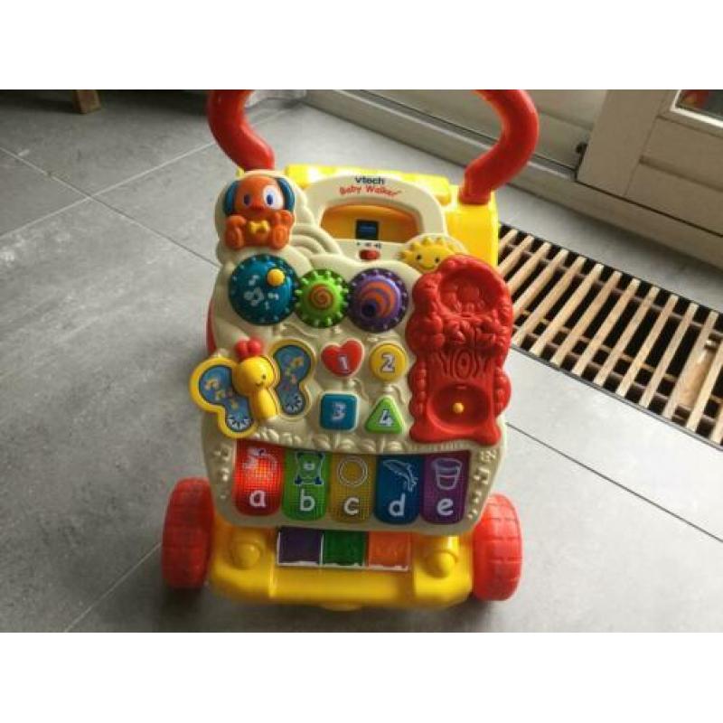 Vtech babywalker met afneembaar paneel