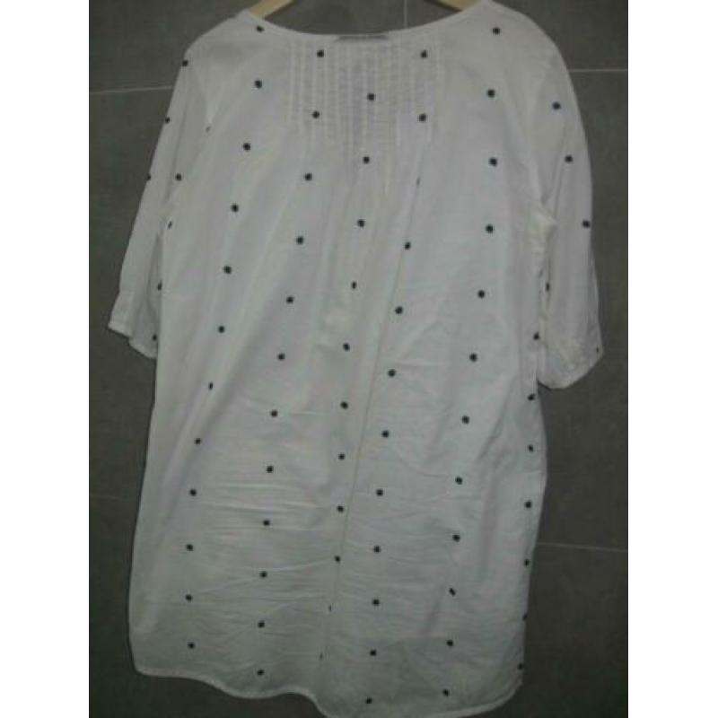 Maison Scotch tuniek/bloes. Maat 4=4244 Wit