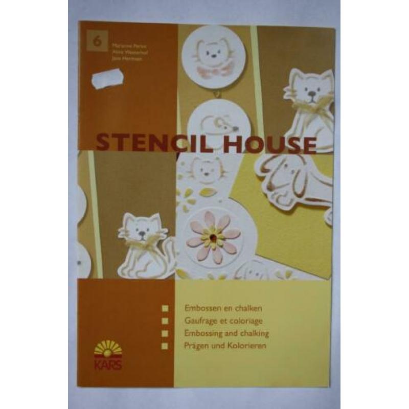 The stencil house/Art blocs/Post Art/Stencil House