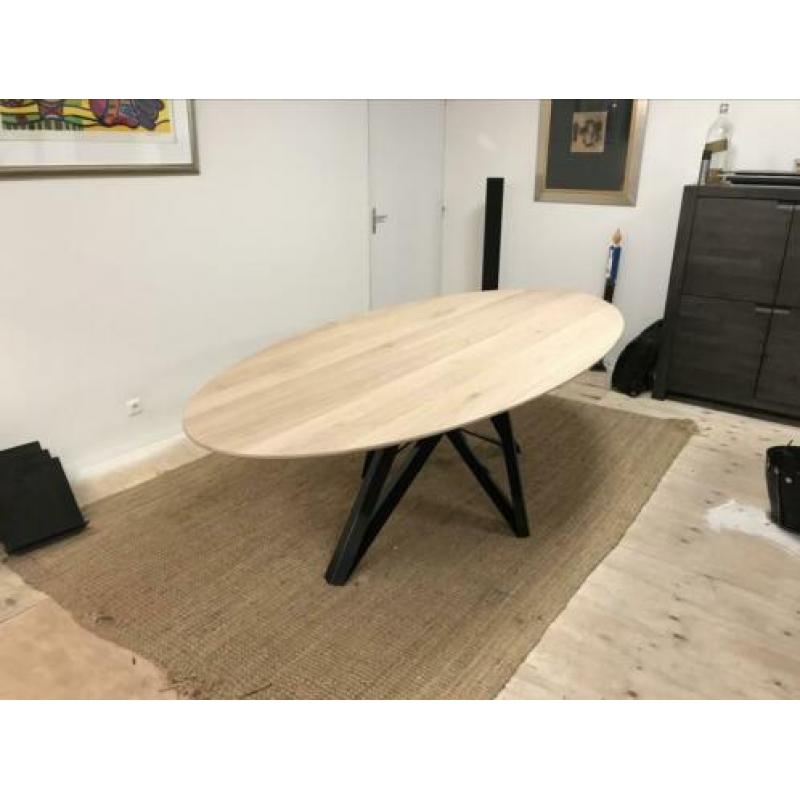 Ovaal Tafelblad 260x120