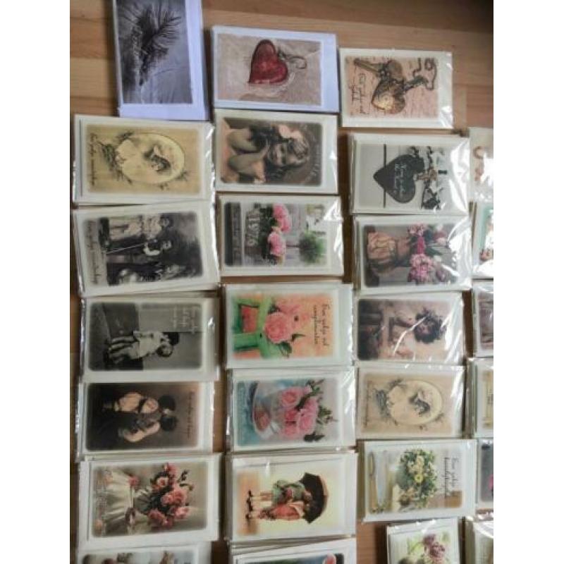 Nostalgische GEURkaarten met en zonder tekst 130 stuks
