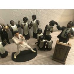 Elvis Presley Mc farlane figuur en gospel koor