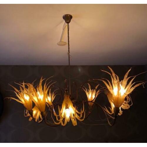 Prachtige kroonluchter hanglamp met tien armen