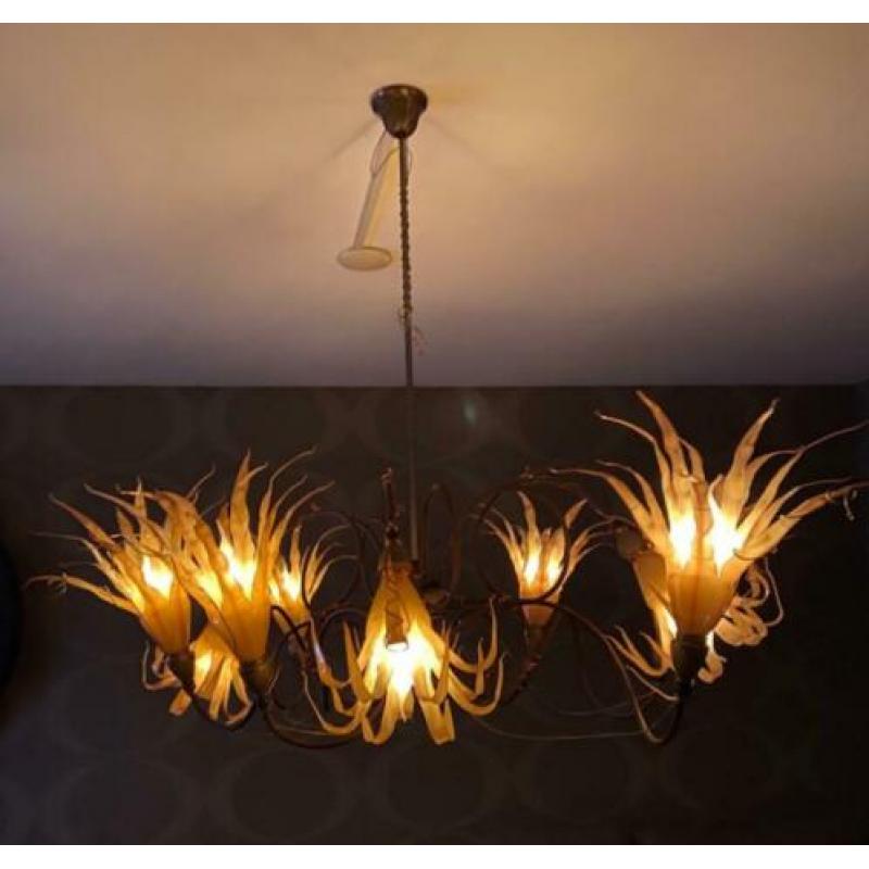 Prachtige kroonluchter hanglamp met tien armen