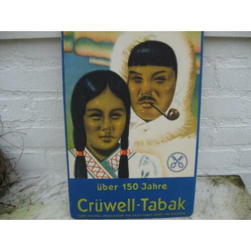 oude reclameplaat