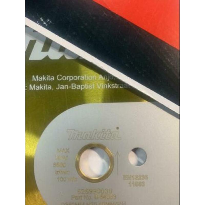 Makita 350mm slijpschijf diamant
