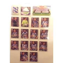 Voetbalplaatjes HEERENVEEN 2010/2011 18STUKS