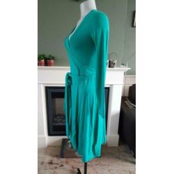 ZGAN aqua blauwe BANANA REPUBLIC jurkje mt XS 34, jurk blauw