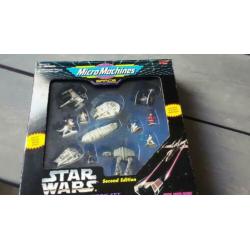 Starwars micromachines jaren 80