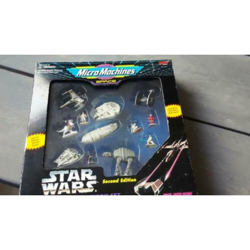 Starwars micromachines jaren 80