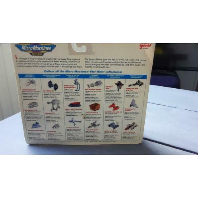 Starwars micromachines jaren 80