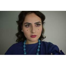 Glam make-up voor een avondje uit