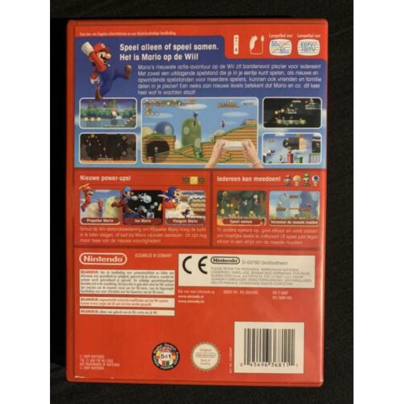 New Super Mario Bros Wii | Nintendo | Perfecte Staat | Wii U